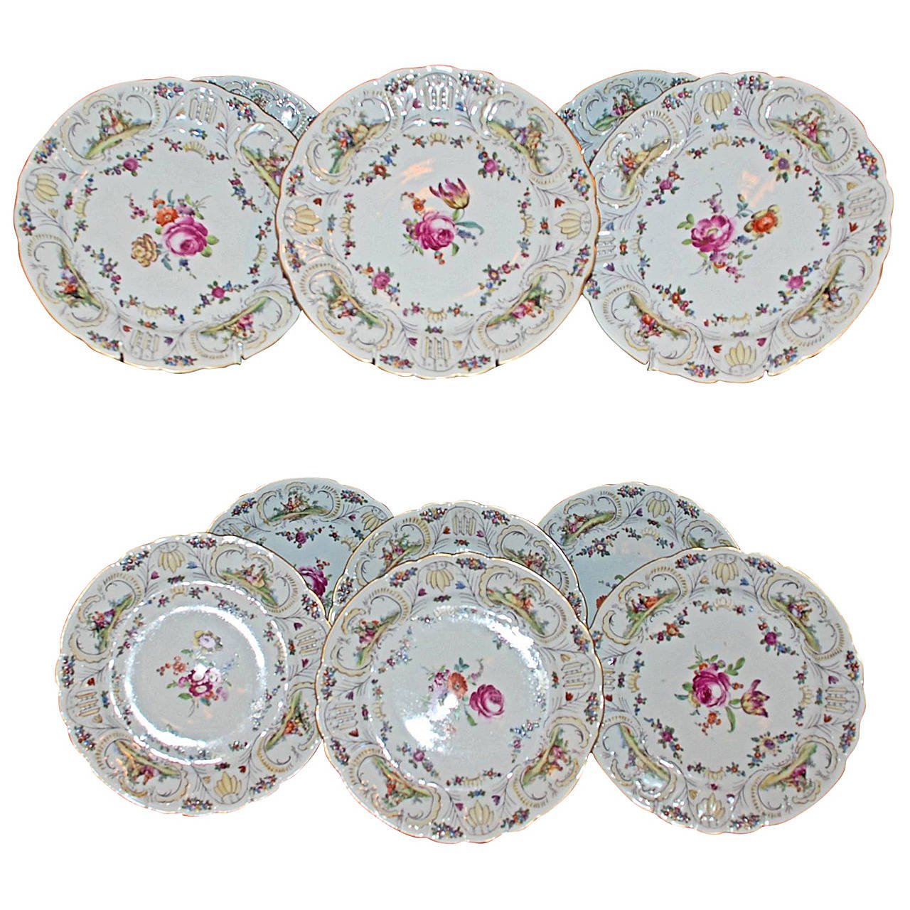 Hand Painted Porcelain Plates. Hand-Painted Porcelain Plates ...