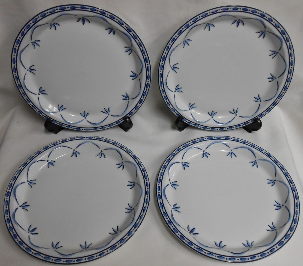 Dansk Bistro Plates. AmazonBasics 16-Piece Cafe Stripe Dinnerware Set