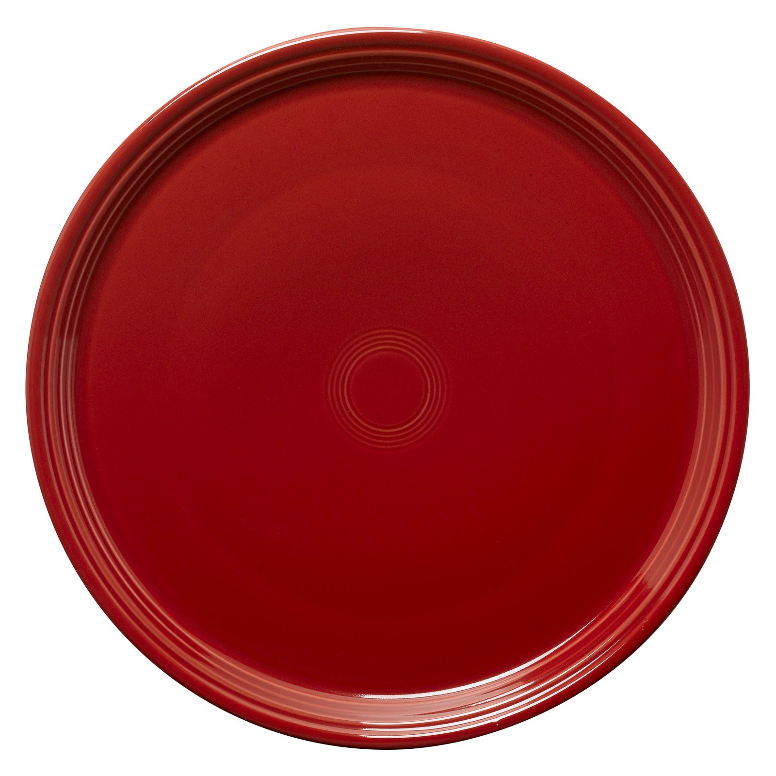 Fiestaware Pizza Plate. Fiesta Scarlet 575 12-Inch Pizza Tray.