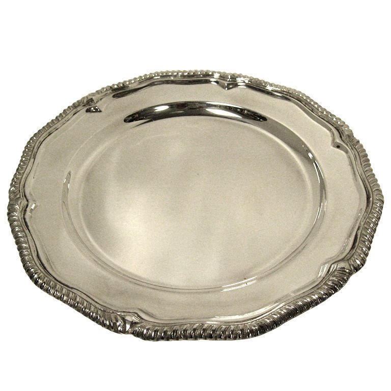 Silver Plated Charger Plates. Elegance Silver 8252/4 Silver Plated ...