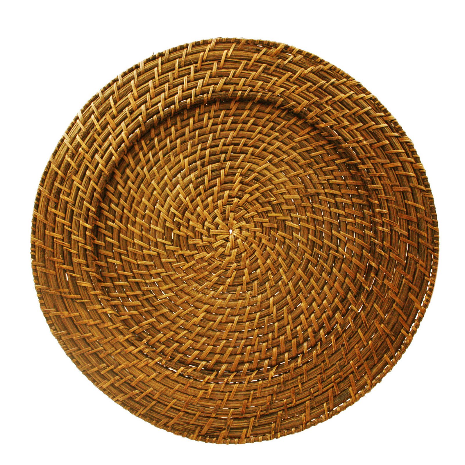 Rattan Charger Plates. Jay Import Round Rattan Chargers Set of 4 ...